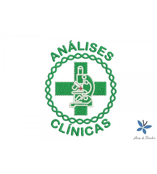 Matriz de Bordado Análises Clínicas 002