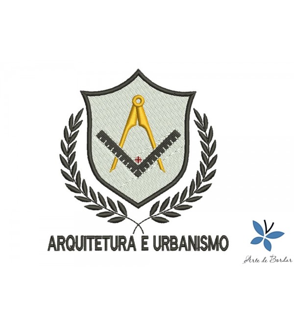 Matriz de Bordado Arquitetura 003