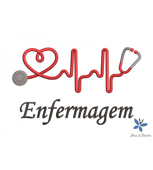 Matriz de Bordado Enfermagem 032