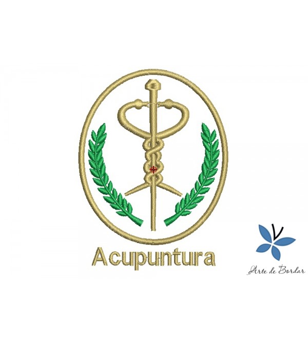 Matriz de Bordado Acupuntura 003