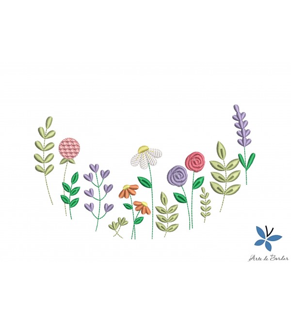 Matriz de bordado para Quadro Bastidor 037