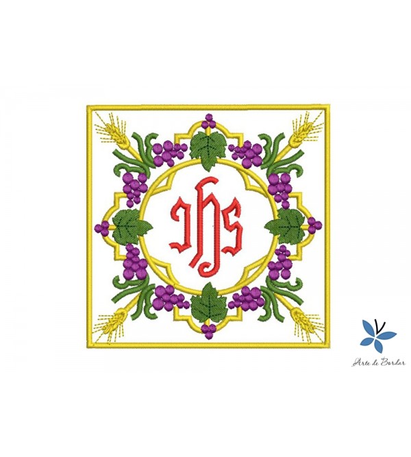 Matriz de Bordado Alfaia JHS 001