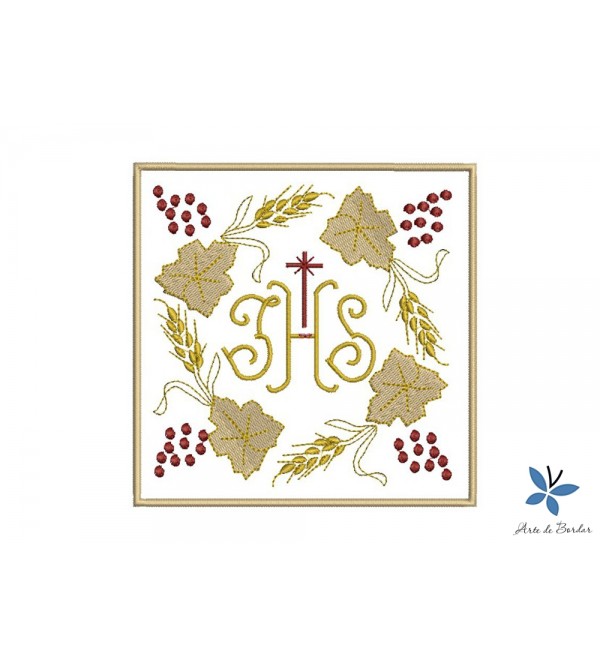 Matriz de Bordado Alfaia JHS 002