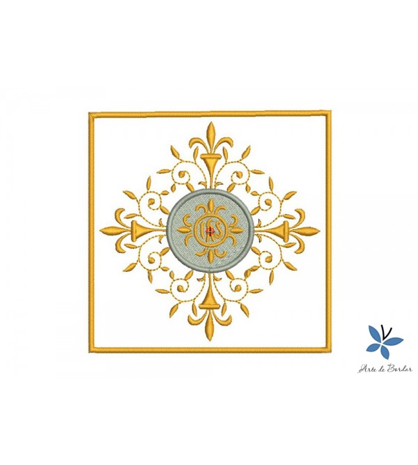 Matriz de Bordado Alfaia cruz 004