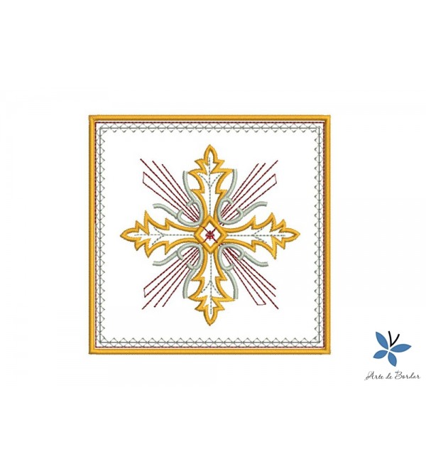 Matriz de Bordado Alfaia cruz 005
