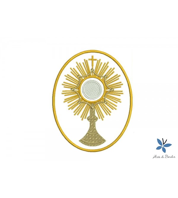 Matriz de Bordado Ostensório 002