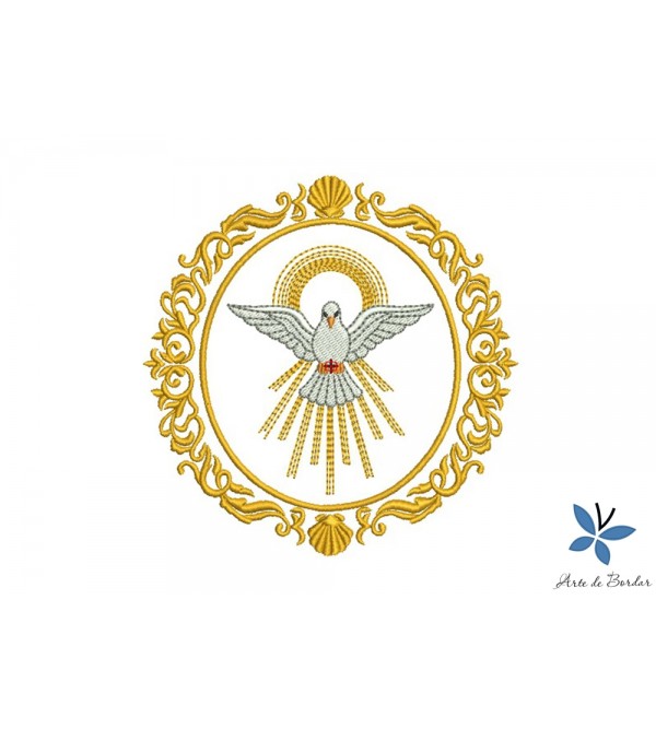 Matriz de Bordado Pomba 005
