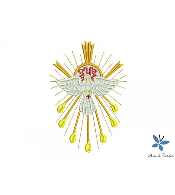 Matriz de Bordado Pomba 007