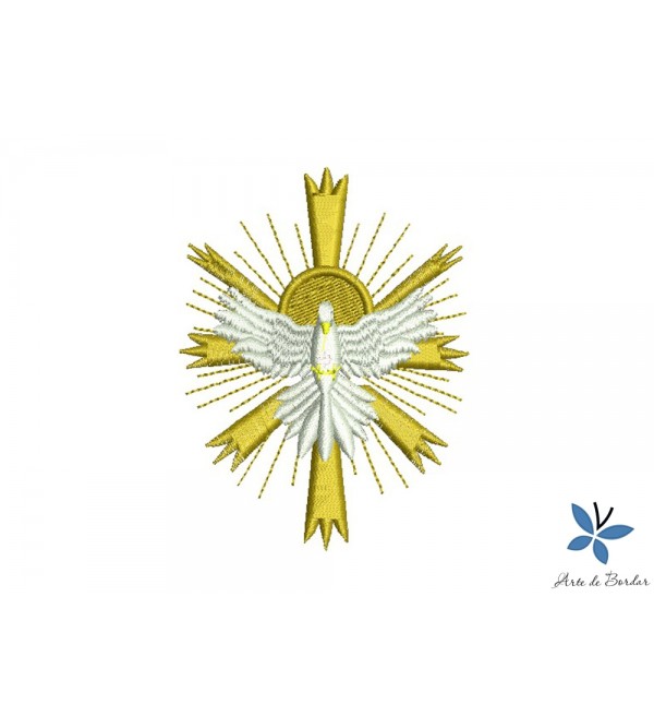 Matriz de Bordado Pomba 009