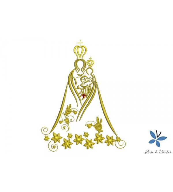 Matriz de Bordado Nossa Senhora Aparecida 014