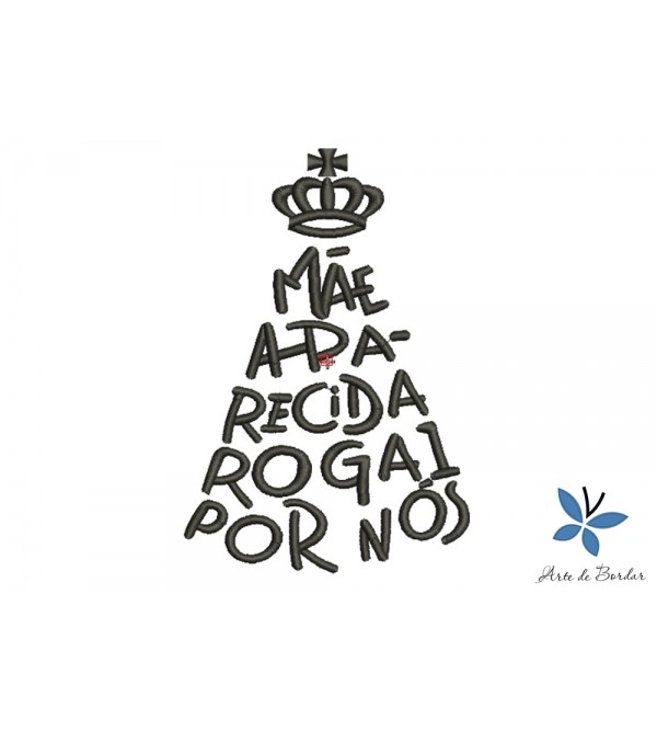 Matriz de Bordado Nossa Senhora Aparecida 016