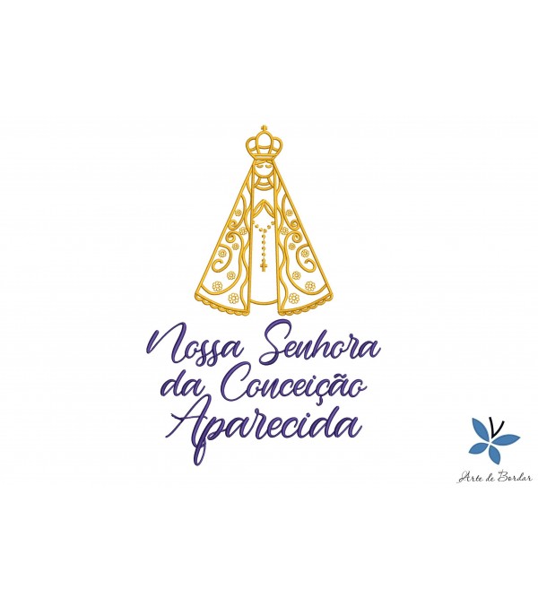 Matriz de Bordado Nossa Senhora Aparecida 029
