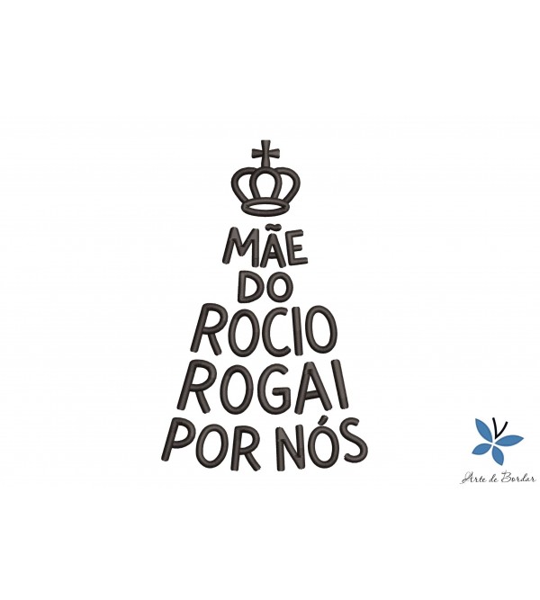 Matriz de Bordado Nossa Senhora do Rocio 003