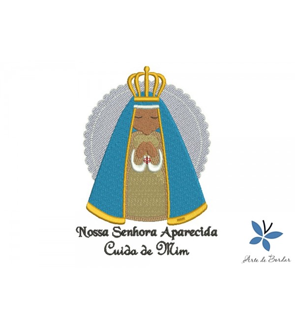 Matriz de Bordado Nossa Senhora Aparecida 008