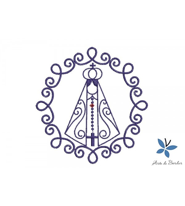 Matriz de Bordado Nossa Senhora Aparecida 009