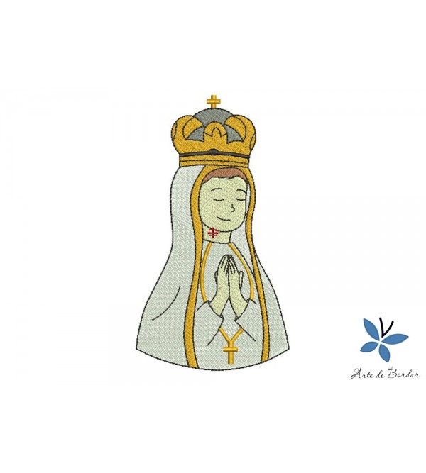 Matriz de Bordado Nossa Senhora Aparecida 011