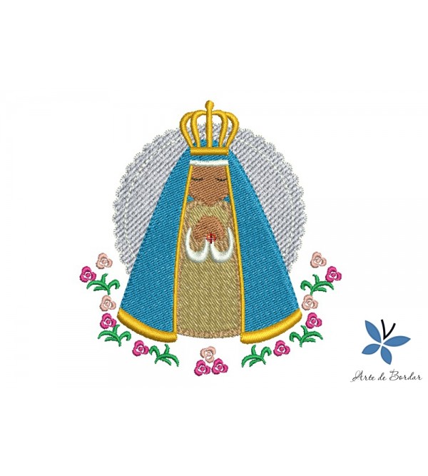 Matriz de Bordado Nossa Senhora Aparecida 012