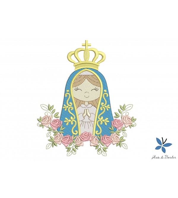 Matriz de Bordado Nossa Senhora Aparecida 031
