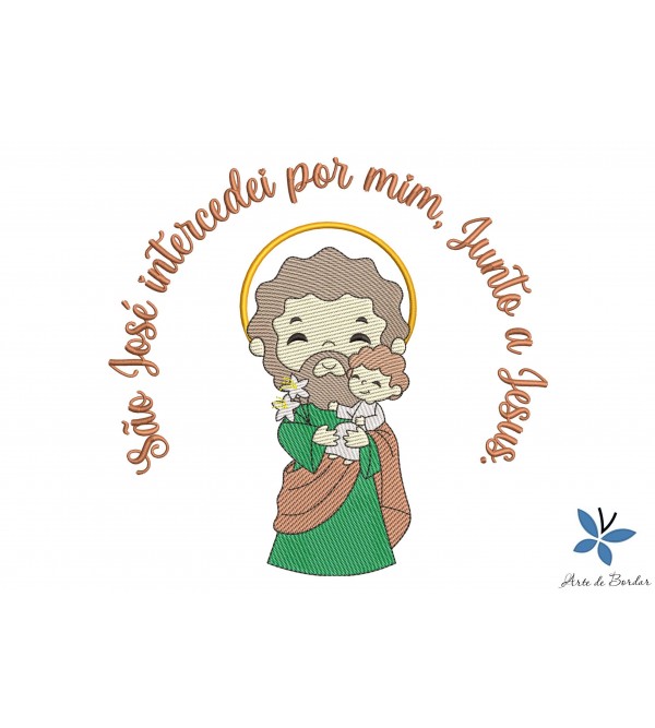 Matriz de Bordado São José 005