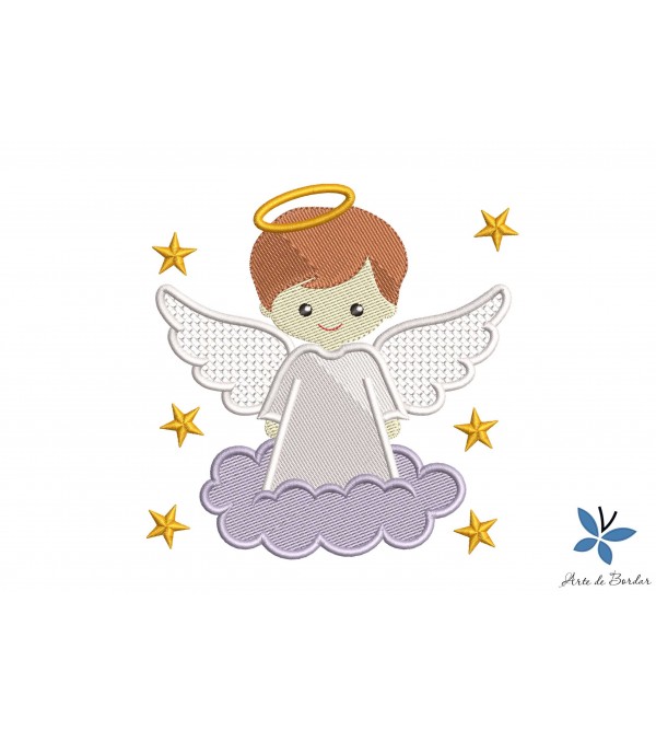 Matriz de Bordado Anjinho 005