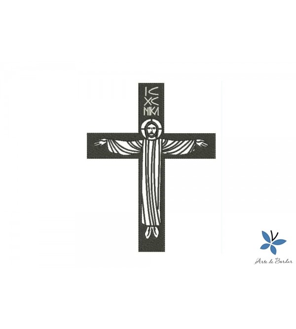 Matriz de Bordado Cruz 010