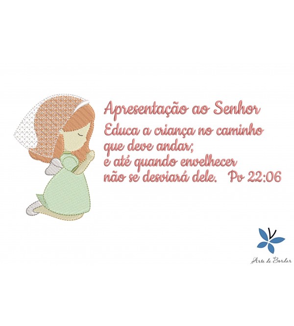 Matriz de Bordado Apresentação ao Senhor 001