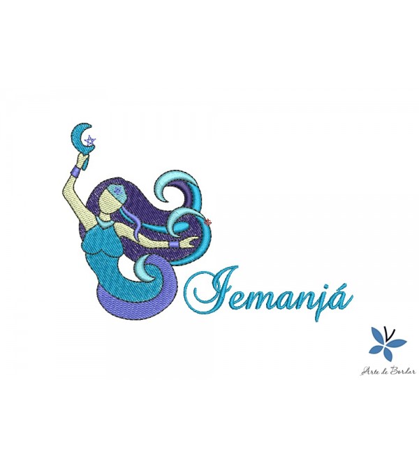 Matriz de Bordado Iemanja 002