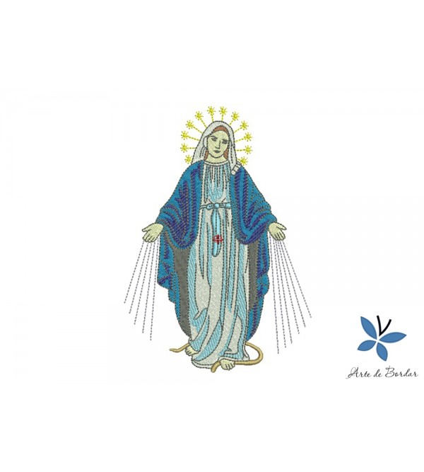 Matriz de Bordado Nossa Senhora das Graças 003