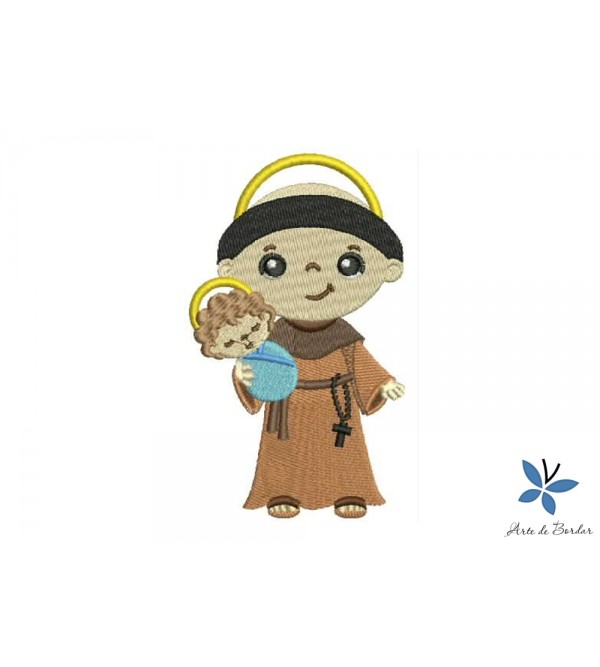Matriz de Bordado Santo Antônio 001