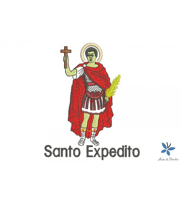 Matriz de Bordado Santo Expedito 001