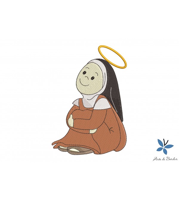 Matriz de Bordado Santa Elisabeth da Trindade 001