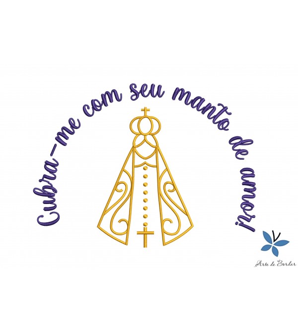 Matriz de Bordado Nossa Senhora Aparecida 038