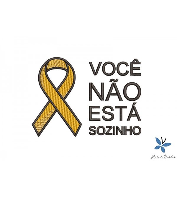 Matriz de Bordado Setembro Amarelo 008