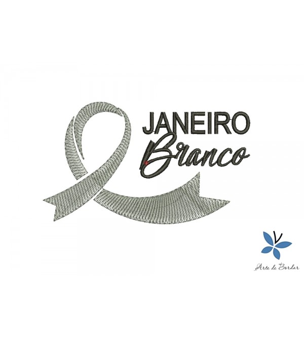 Matriz de Bordado Janeiro Branco 003