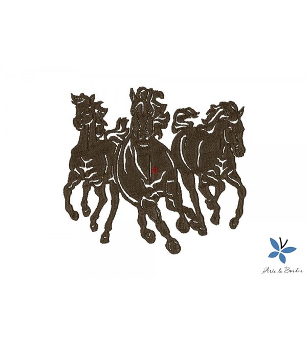 Matriz de Bordado Cavalo 002