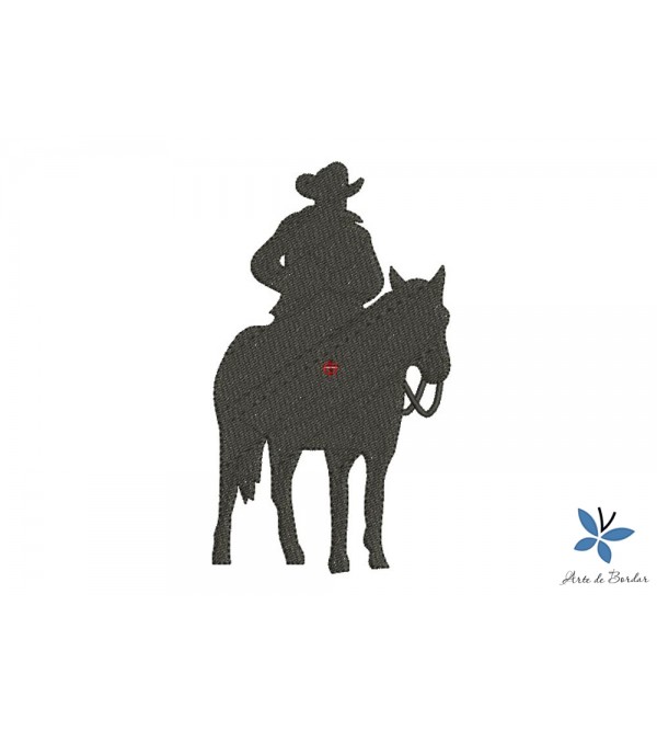 Matriz de Bordado Cavalo 007