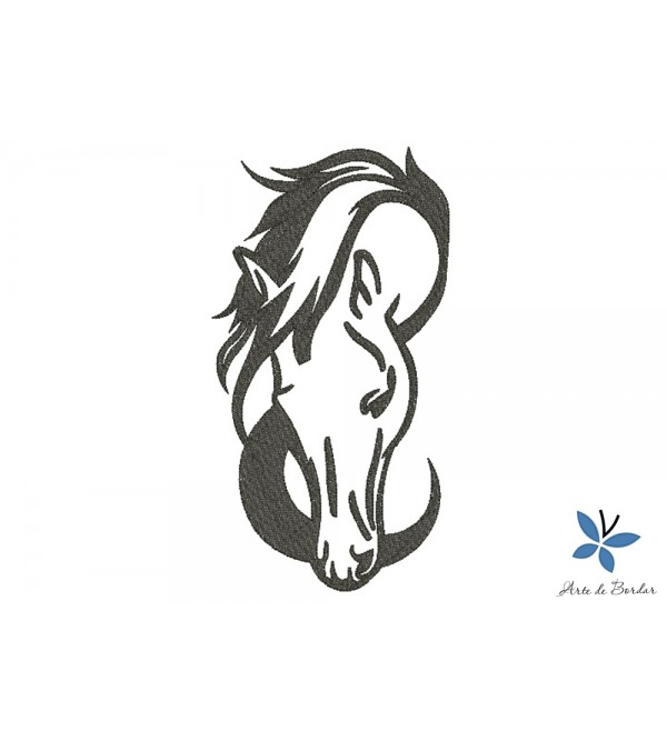 Matriz de Bordado Cavalo 012