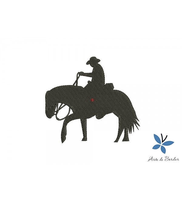 Matriz de Bordado Cavalo 014